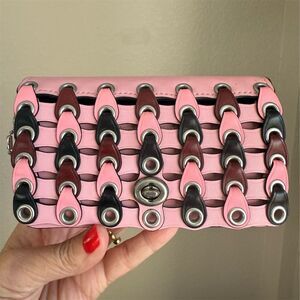 Coach 1941 Dinkier Crossbody Bag Petal Pink Colorblock Small